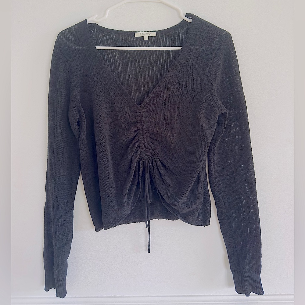 Z Supply Black Long Sleeve Blouse - never worn